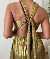 Celeste Dress (Gold)