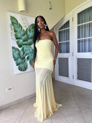 Yellow Miraj Dress