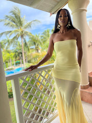 Yellow Miraj Dress